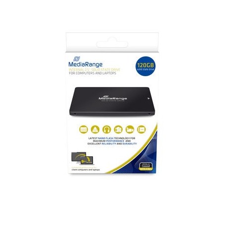 MediaRange MR1001 drives allo stato solido 2.5" 120 GB Serial ATA III TLC (MR1001)