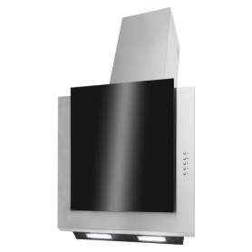 Amica KH 664 111 E Cappa aspirante a parete Nero, Acciaio inossidabile 632 m³/h A (KHF 664 111 E)