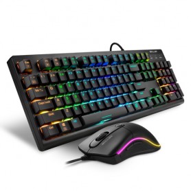 Sharkoon SKILLER SGB30 tastiera USB QWERTY Inglese US Nero (4044951033485)