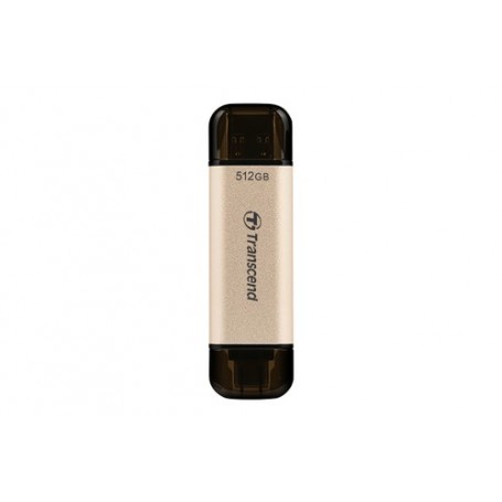 Transcend JetFlash 930C unità flash USB 512 GB USB Type-A / USB Type-C 3.2 Gen 1 (3.1 Gen 1) Oro (TS512GJF930C)