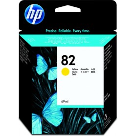 HP Cartuccia inchiostro giallo DesignJet 82, 69 ml (C4913A)