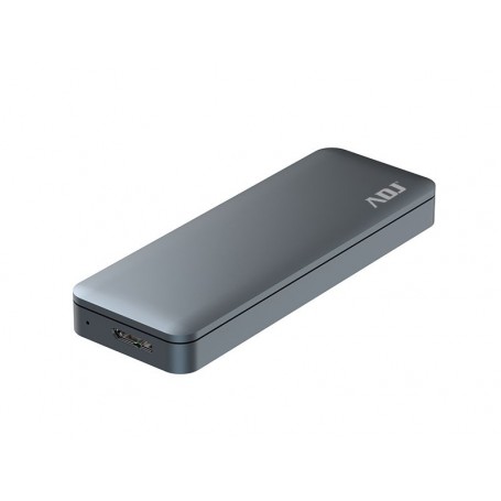 BOX ESTERNO PER M2 SATA USB 3.0 SL AHS07 BOX CASE ALLUMINIO ADJ (120-00026)