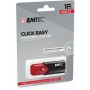 Emtec Click Easy unità flash USB 16 GB USB tipo A 3.2 Gen 2 (3.1 Gen 2) Nero, Rosso (ECMMD16GB113)