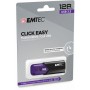 Emtec Click Easy unità flash USB 128 GB USB tipo A 3.2 Gen 1 (3.1 Gen 1) Nero, Viola (ECMMD128GB113)