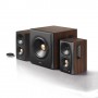 Edifier S360DB set di altoparlanti 150 W Nero, Legno (S360DB)