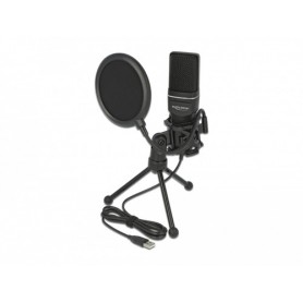 DeLOCK 66331 microfono Nero Microfono per PC (66331)