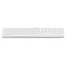 LMP KB-1243 tastiera USB QWERTZ Tedesco Bianco (17203)