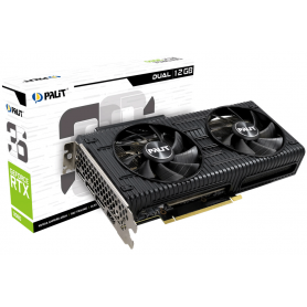 Palit GeForce RTX 3060 Dual 12GB GDDR6 (LHR) (NE63060019K9-190AD) (NE63060019K9-190AD_PROMO)