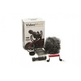 RØDE VideoMicro Nero Microfono per fotocamera digitale (400.700.005)