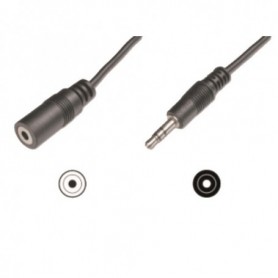M-Cab 7000937 cavo audio 3 m 3.5mm Nero (7000937)