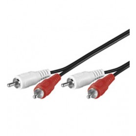 Goobay AVK 128-150 1.5m cavo audio 1,5 m 2 x RCA Nero (50028)