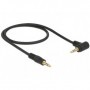 DeLOCK 3.5 mm, 1 m cavo audio 3.5mm Nero (83754)