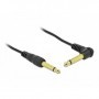DeLOCK 85939 cavo audio 2 m 6.35mm Nero (85939)
