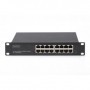 Digitus DN-80115 switch di rete Gigabit Ethernet (10/100/1000) 1U Nero (DN-80115)