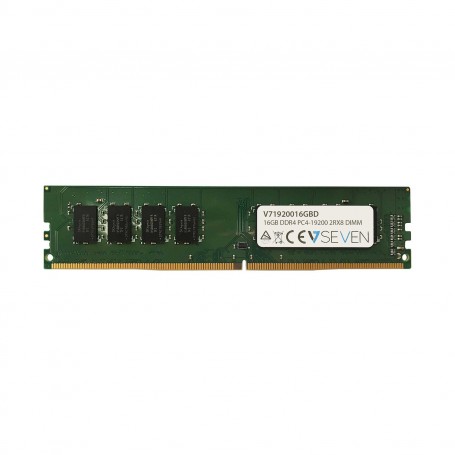 V7 16GB DDR4 PC4-19200 - 2400MHz DIMM Modulo di memoria - V71920016GBD (V71920016GBD)