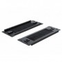 DeLOCK 66345 porta accessori Pannello spazzolato (66345)