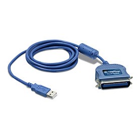 Trendnet TU-P1284 cavo per stampante 2 m Blu (TU-P1284)