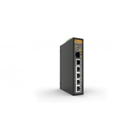Allied Telesis IS130-6GP Non gestito L2 Gigabit Ethernet (10/100/1000) Supporto Power over Ethernet (PoE) Nero (AT-IS130-6GP-80)