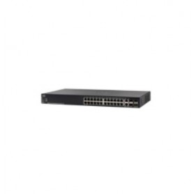 Cisco SG550X-24P-K9 Gestito L3 Gigabit Ethernet (10/100/1000) Supporto Power over Ethernet (PoE) 1U Nero (SG550X-24P-K9-EU)