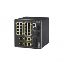 Cisco IE-2000-16TC-G-L switch di rete Gestito Fast Ethernet (10/100) Nero (IE-2000-16TC-G-L)