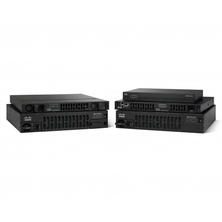 Cisco ISR4221-SEC/K9 router cablato Gigabit Ethernet Nero, Grigio (ISR4221-SEC/K9)