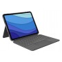 Logitech Combo Touch Grigio Smart Connector QWERTY US International (920-010255)