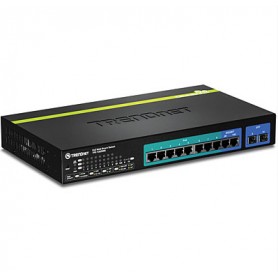 Trendnet TPE-1020WS switch di rete Gestito L2 Gigabit Ethernet (10/100/1000) Supporto Power over Ethernet (PoE) 1U  (TPE-1020WS)