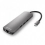 Sharkoon USB 3.0 Type C Combo Adapter scheda di interfaccia e adattatore HDMI, RJ-45, USB 3.2 Gen 1 (3.1 Gen 1) (4044951026739)