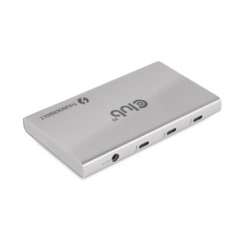 CLUB3D csv-1580 Docking Thunderbolt 4 Argento (CSV-1580)