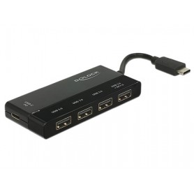DeLOCK 62793 hub di interfaccia USB 3.2 Gen 1 (3.1 Gen 1) Type-C 5000 Mbit/s (62793)