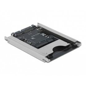 DeLOCK 91753 lettore di schede SATA Interno Grigio (91753)