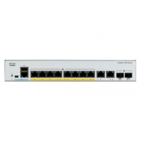 Cisco Catalyst C1000-8FP-2G-L switch di rete Gestito L2 Gigabit Ethernet (10/100/1000) Supporto Power over Ethe (C1000-8FP-2G-L)
