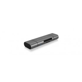 ICY BOX IB-CR201-C3 lettore di schede USB 3.2 Gen 1 (3.1 Gen 1) Type-C Antracite (IB-CR201-C3)