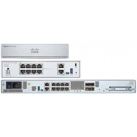 Cisco FPR1150-NGFW-K9 firewall (hardware) 1U 7500 Mbit/s (FPR1150-NGFW-K9)