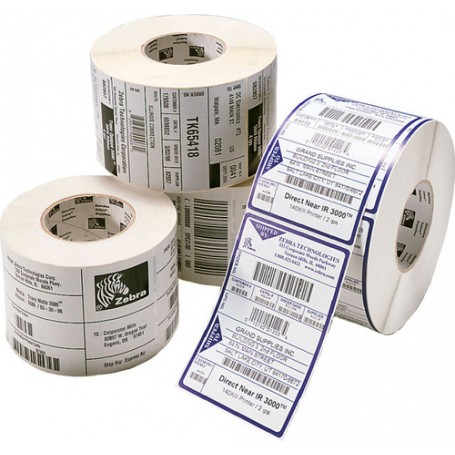 Zebra Z-Perform 1000T Bianco Perm Adhesive (3005676)