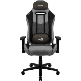 Aerocool DUKE AeroSuede Sedia per gaming universale Nero, Grigio (DUKEBK)