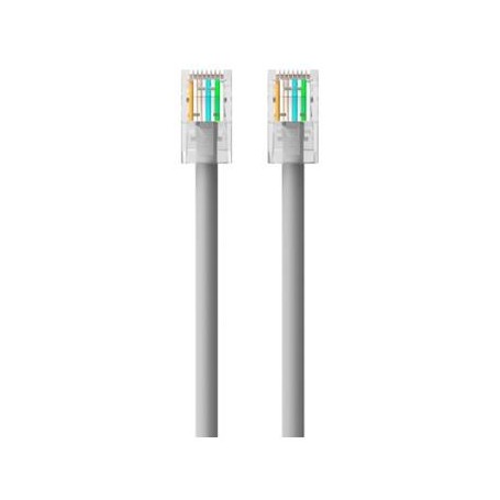 Belkin RJ45-RJ45, Cat6, 1m cavo di rete Grigio (A3L981BT01M-H-S)