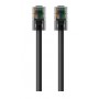 Belkin RJ45-RJ45, Cat6, 1m cavo di rete Nero (A3L981BT01MBKHS)