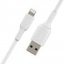 Belkin CAA001BT2MWH cavo Lightning 2 m Bianco (CAA001BT2MWH)