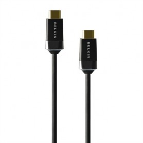 Belkin High Speed HDMI 1m cavo HDMI HDMI tipo D (Micro) HDMI tipo A (Standard) Nero (HDMI0018G-1M)