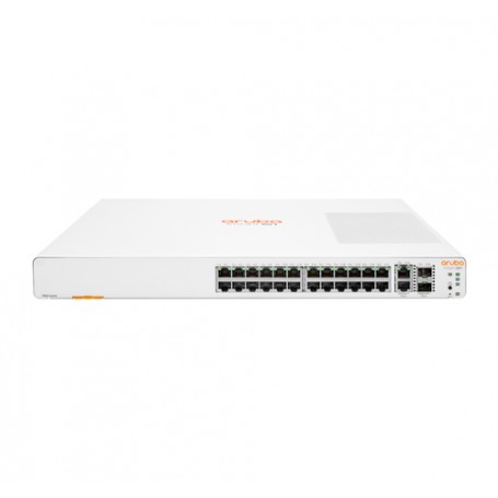 Hewlett Packard Enterprise Aruba Instant On 1960 24G 2XGT 2SFP+ Gestito L2+ Gigabit Ethernet (10/100/1000) 1U Bianco (JL806A)