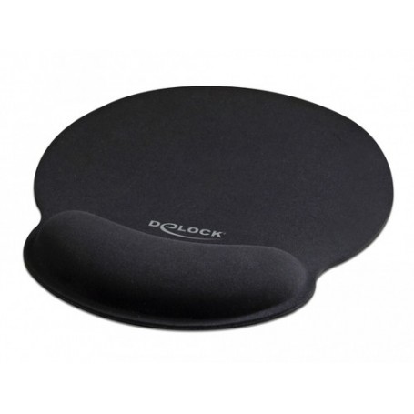 DeLOCK 12559 tappetino per mouse Nero (12559)