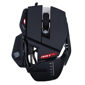 Mad Catz R.A.T. 4+ mouse Mano destra USB tipo A Ottico 7200 DPI (MR03MCINBL000-0)