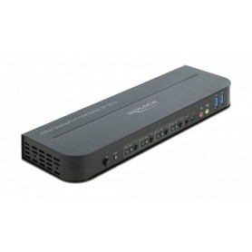 DeLOCK 11484 switch per keyboard-video-mouse (kvm) Nero (11484)
