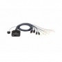 Aten CS22DP-AT switch per keyboard-video-mouse (kvm) Nero (CS22DP-AT)
