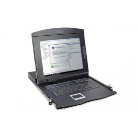 Digitus DS-72210-3GE console a rack 43,2 cm (17") 1280 x 1024 Pixel Nero 1U (DS-72210-3GE)