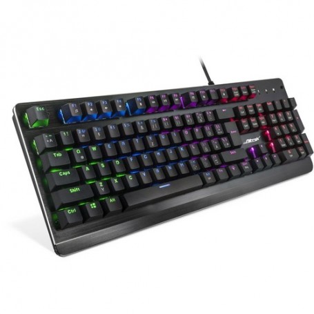 Inter-Tech NK-2000ME tastiera USB QWERTZ Nero (88884100)