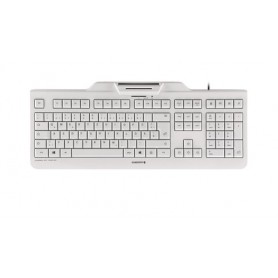 CHERRY KC 1000 SC tastiera USB QWERTZ Tedesco Grigio (JK-A0100DE-0)