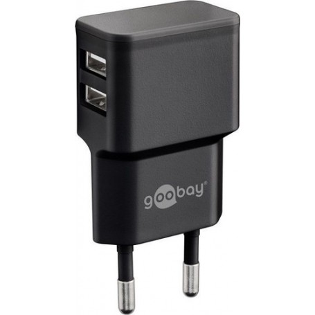 Goobay 44951 Caricabatterie per dispositivi mobili Nero Interno (44951)