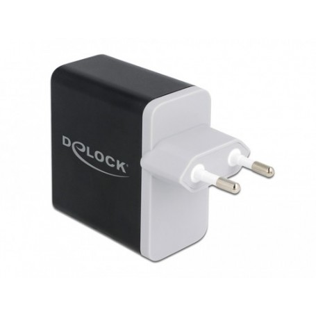 DeLOCK 41444 Caricabatterie per dispositivi mobili Nero Interno (41444)